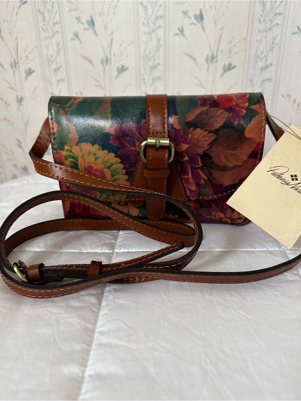 Patricia Nash RFID Floral Crossbody